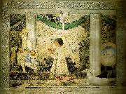 Piero della Francesca rimini, san francesco fresco and tempera France oil painting artist